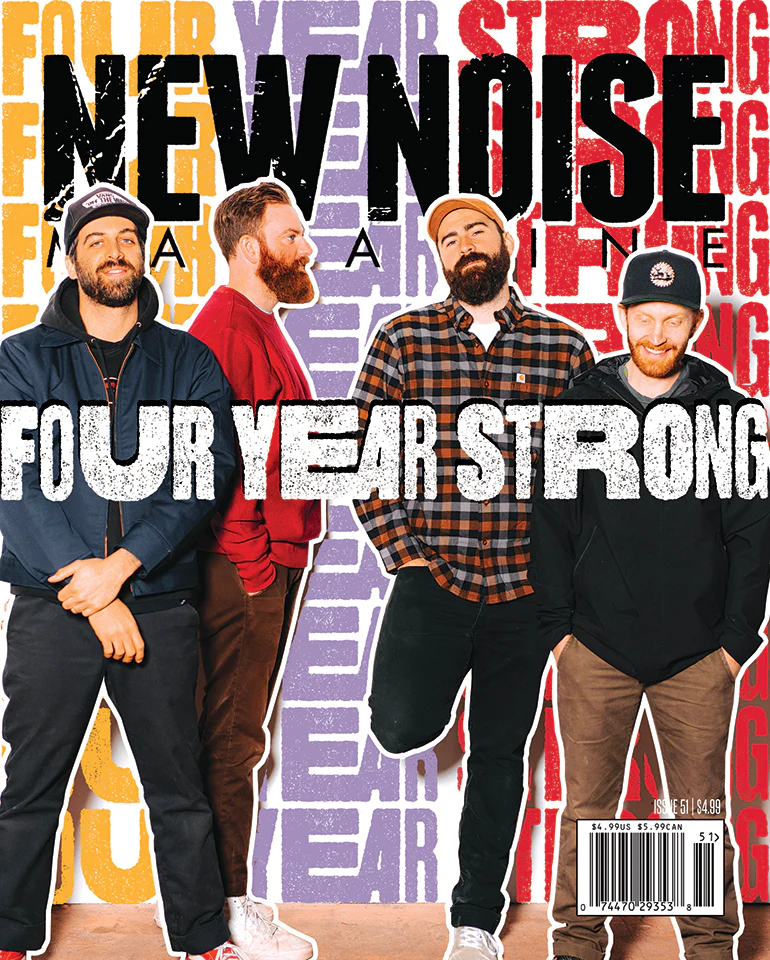 (image for) New Noise Magazine #51 w/ Four Year Strong Flexi (Pears,Envy)